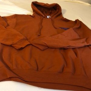 A hoodie sweatshirt size large L 50% cotton
